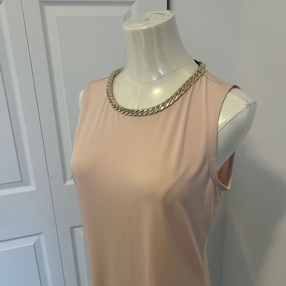 Karl Lagerfeld Elegant Pink Sleeveless Top - Picture 6 of 6